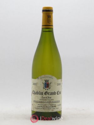 Chablis Grand Cru Les Clos Jean-Paul & Benoît Droin (Domaine)  2003 - Lot of 1 Bottle