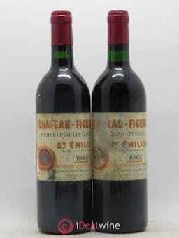 Château Figeac 1er Grand Cru Classé A  1990 - Lot of 2 Bottles