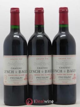 Château Lynch Bages 5ème Grand Cru Classé  1990 - Lot of 3 Bottles