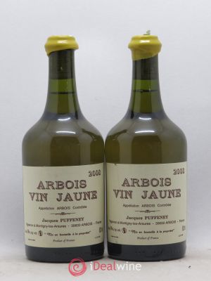 Arbois Vin Jaune Jacques Puffeney  2008 - Lot de 2 Bouteilles