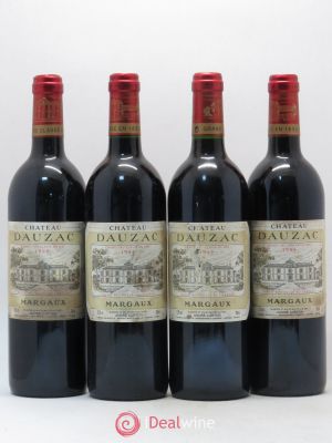 Château Dauzac 5ème Grand Cru Classé  1995 - Lot of 4 Bottles