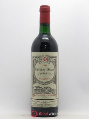 Château Gazin  1988 - Lot of 1 Bottle
