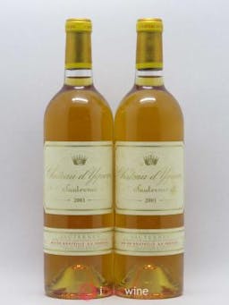 Château d'Yquem 1er Cru Classé Supérieur  2001 - Lot of 2 Bottles