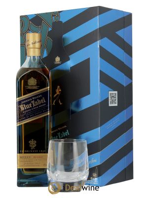 Whisky Johnnie Walker Blue Label - coffret 2 verres (70cl) ---- - Lot de 1 Bouteille