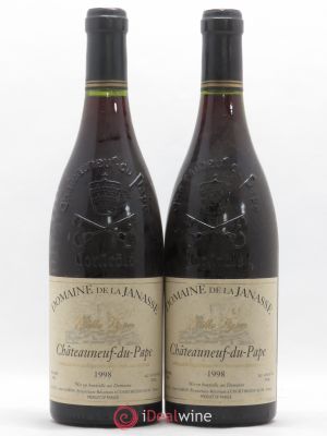 Châteauneuf-du-Pape Cuvée Vieilles Vignes La Janasse (Domaine de)  1998 - Lot of 2 Bottles