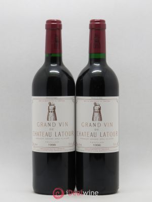 Château Latour 1er Grand Cru Classé  1996 - Lot de 2 Bouteilles