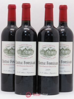 Château Fonplegade Grand Cru Classé  2009 - Lot of 4 Bottles