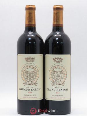 Château Gruaud Larose 2ème Grand Cru Classé  2015 - Lot of 2 Bottles