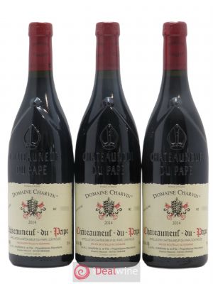 Châteauneuf-du-Pape Charvin (Domaine)  2014 - Lot of 3 Bottles