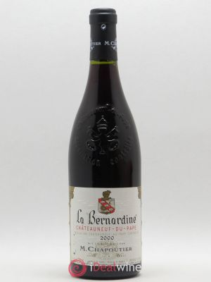 Châteauneuf-du-Pape La Bernardine Chapoutier  2000 - Lot of 1 Bottle