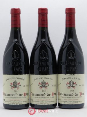Châteauneuf-du-Pape Charvin (Domaine)  2012 - Lot of 3 Bottles