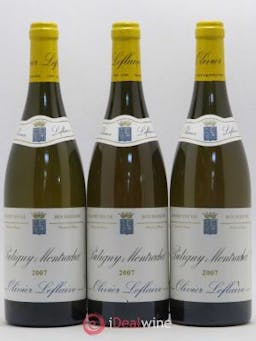 Puligny-Montrachet Olivier Leflaive 2007 - Lot of 3 Bottles