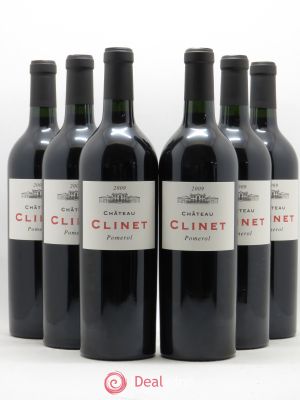 Château Clinet  2009 - Lot of 6 Bottles