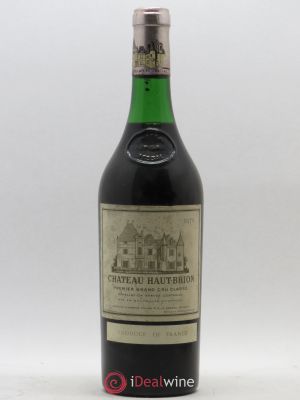 Château Haut Brion 1er Grand Cru Classé  1970 - Lot de 1 Bouteille