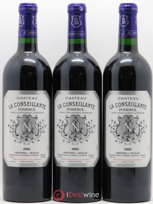 Château la Conseillante  2002 - Lot of 3 Bottles