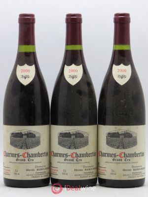 Charmes-Chambertin Grand Cru Henri Rebourseau  2000 - Lot of 3 Bottles