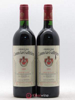 Château Canon la Gaffelière 1er Grand Cru Classé B  1993 - Lot of 2 Bottles
