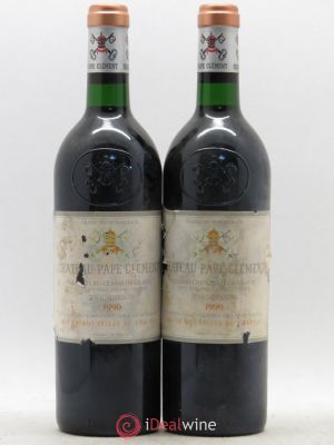 Château Pape Clément Cru Classé de Graves  1990 - Lot of 2 Bottles
