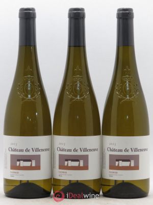Saumur Château de Villeneuve  2015 - Lot of 3 Bottles