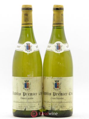 Chablis 1er Cru Fourchaume Jean-Paul & Benoît Droin (Domaine)  1997 - Lot of 2 Bottles