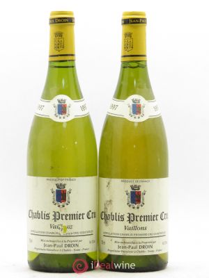 Chablis 1er Cru Vaillons Jean-Paul & Benoît Droin (Domaine)  1997 - Lot of 2 Bottles