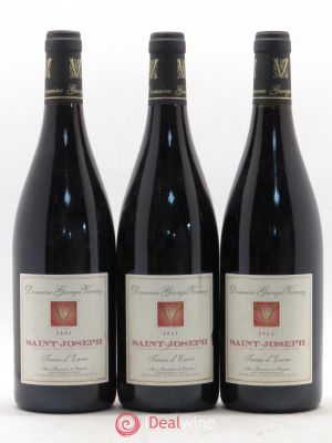 Saint-Joseph Terres d'Encre Georges Vernay  2011 - Lot of 3 Bottles
