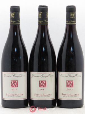 Côtes du Rhône Sainte-Agathe Georges Vernay  2013 - Lot of 3 Bottles