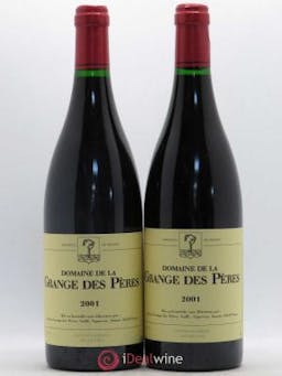 IGP Pays d'Hérault Grange des Pères Laurent Vaillé  2001 - Lot of 2 Bottles