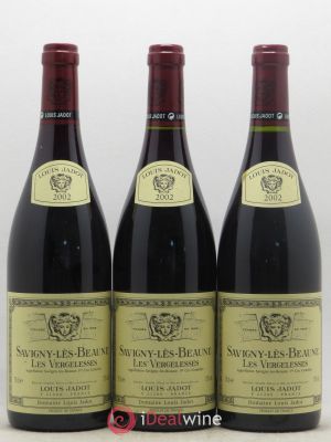 Savigny-lès-Beaune 1er Cru Les Vergelesses Jadot 2002 - Lot of 3 Bottles