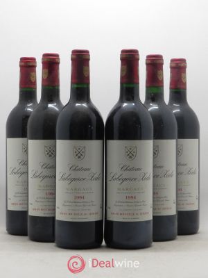 Château Labegorce Zédé Cru Bourgeois  1994 - Lot of 6 Bottles