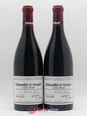 Romanée-Saint-Vivant Grand Cru Domaine de la Romanée-Conti  2005 - Lot of 2 Bottles
