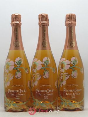 Cuvée Belle Epoque Perrier Jouët  2004 - Lot of 3 Bottles