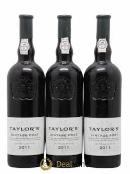 Porto Taylor's Vintage  2011 - Lot of 3 Bottles