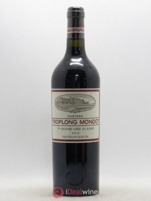 Château Troplong Mondot 1er Grand Cru Classé B  2013 - Lot of 1 Bottle