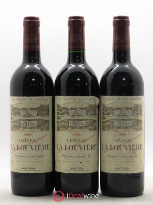 Château la Louvière  1998 - Lot of 3 Bottles