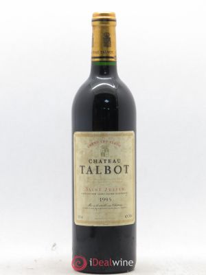 Château Talbot 4ème Grand Cru Classé  1995 - Lot of 1 Bottle