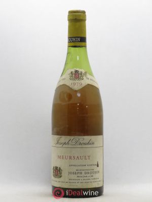 Meursault Drouhin (no reserve) 1979 - Lot of 1 Bottle