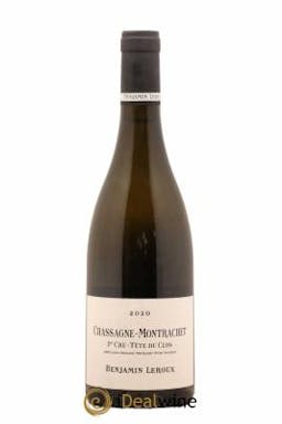 Chassagne-Montrachet 1er Cru Tête Du Clos Benjamin Leroux  2020 - Lot of 1 Bottle