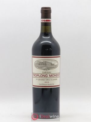 Château Troplong Mondot 1er Grand Cru Classé B  2010 - Lot of 1 Bottle