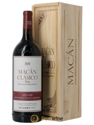 Rioja DOCa Macan Classico Benjamin de Rothschild & Vega Sicilia S.A  2020 - Lot of 1 Magnum