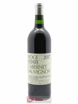 Santa Cruz Moutains Cabernet Ridge Vineyards  2017 - Lot de 1 Bouteille