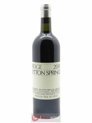 Santa-Clara Ridge - Lytton Springs Ridge Vineyards  2018 - Lot de 1 Bouteille