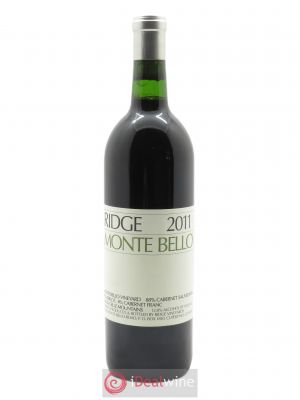 Santa-Clara Ridge - Monte Bello Ridge Vineyards  2011 - Lot de 1 Bouteille
