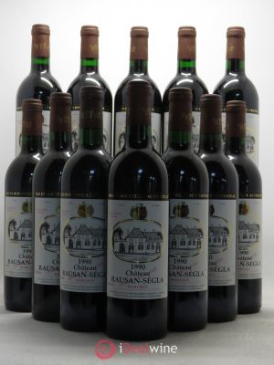 Château Rauzan Ségla  1990 - Lot of 12 Bottles