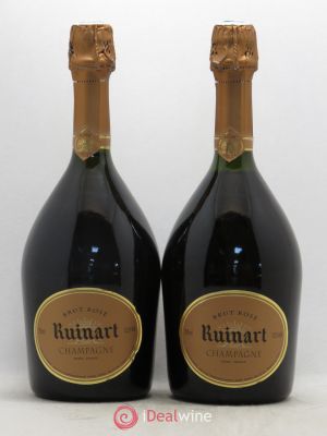 Brut Champagne R de Ruinart Brut Rosé   - Lot of 2 Bottles