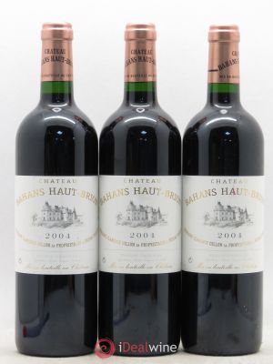Clarence (Bahans) de Haut-Brion Second Vin  2004 - Lot de 3 Bouteilles