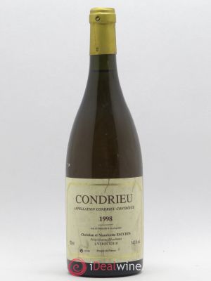 Condrieu Christian et Mauricette Facchin 1998 - Lot of 1 Bottle