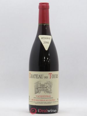 Vacqueyras Château des Tours E.Reynaud  2000 - Lot of 1 Bottle