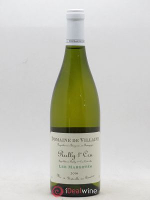 Rully 1er Cru Les Margotés A. et P. de Villaine  2016 - Lot of 1 Bottle
