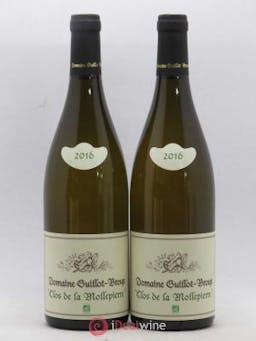Mâcon-Cruzille Cruzille Clos De La Mollepierre Guillot-Broux (Domaine)  2016 - Lot of 2 Bottles
